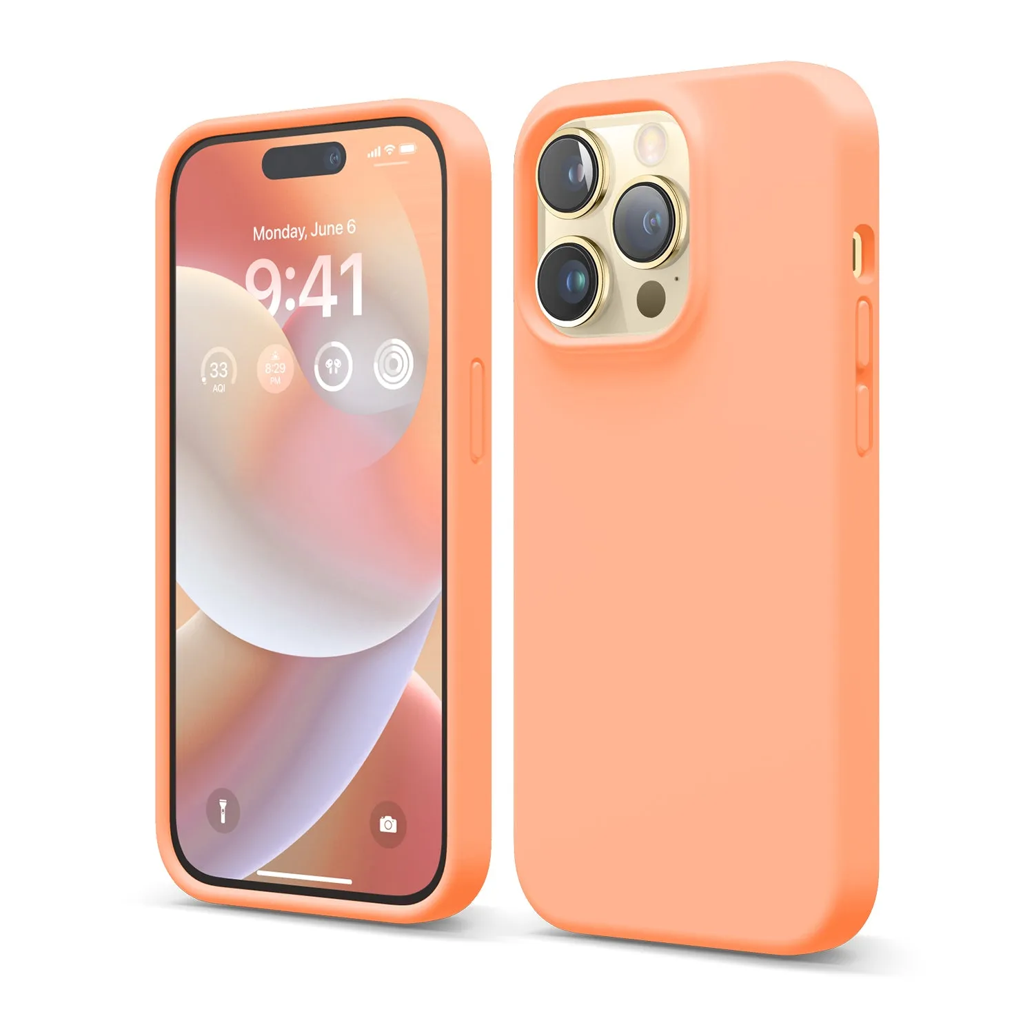 Trendy 2025 Premium Silicone Case for iPhone 14 Pro  Today Only!