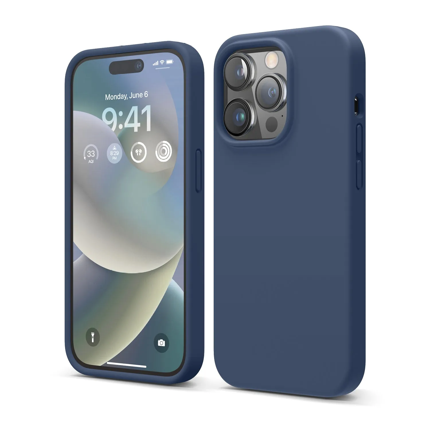 Trendy 2025 Premium Silicone Case for iPhone 14 Pro  Today Only!