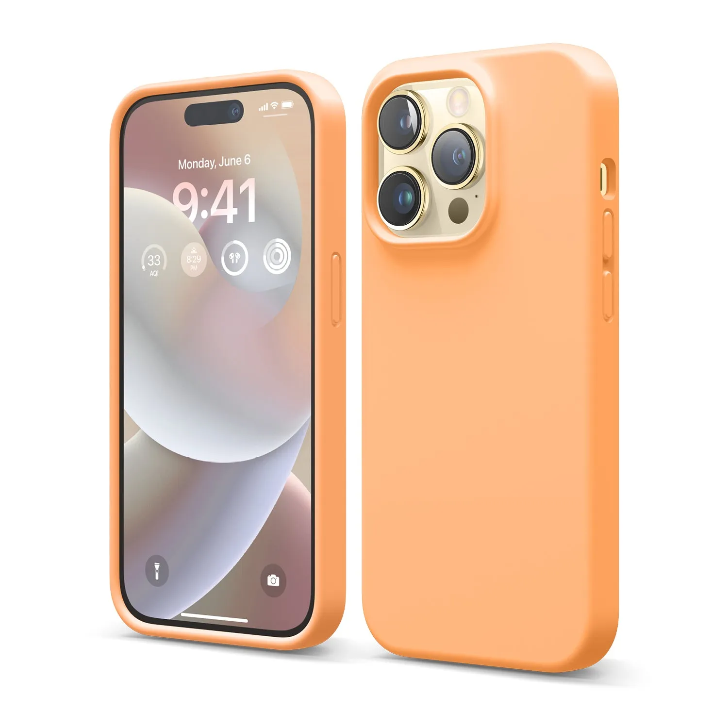 Trendy 2025 Premium Silicone Case for iPhone 14 Pro  Today Only!