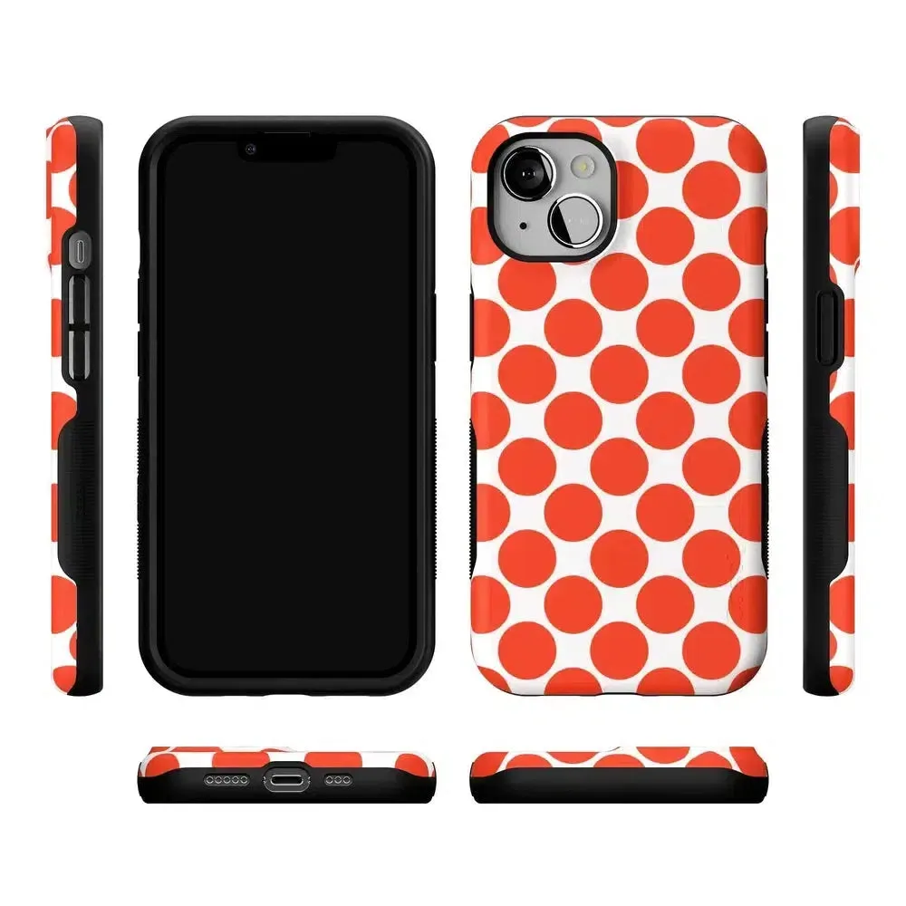 Trendy 2025 Red Dots | High Contrast Design Case  Almost Sold Out!