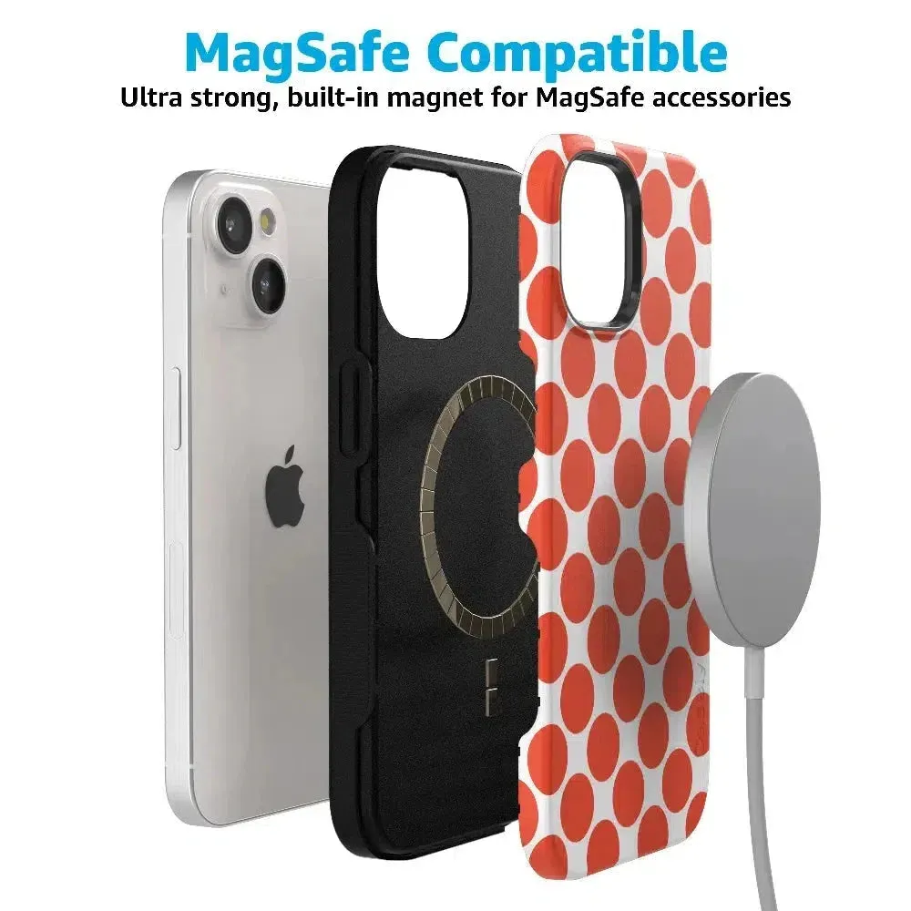 Trendy 2025 Red Dots | High Contrast Design Case  Almost Sold Out!