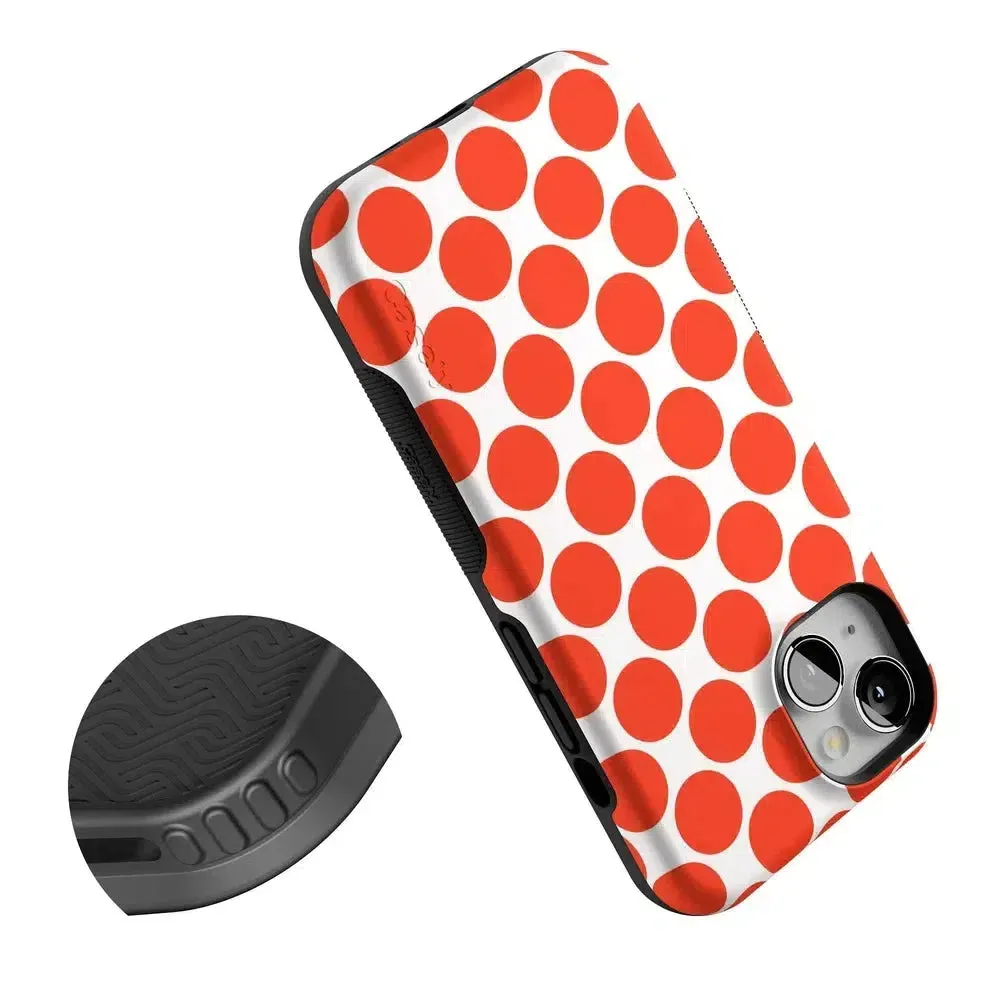 Trendy 2025 Red Dots | High Contrast Design Case  Almost Sold Out!