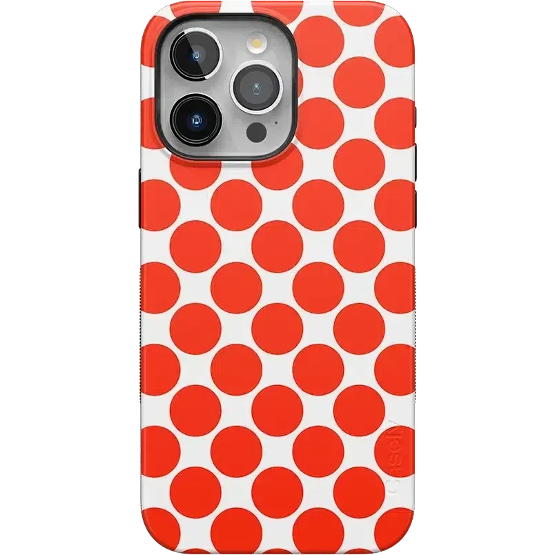 Trendy 2025 Red Dots | High Contrast Design Case  Almost Sold Out!
