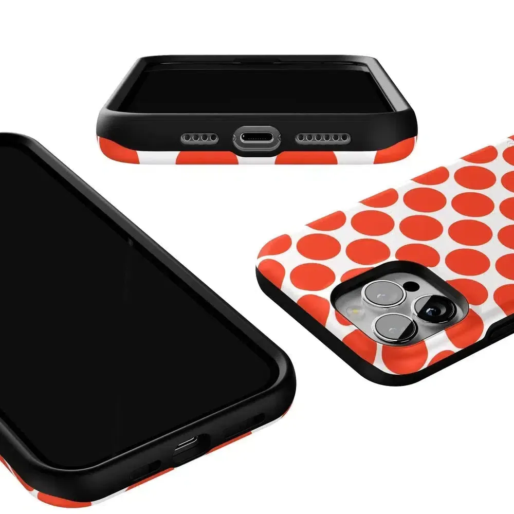 Trendy 2025 Red Dots | High Contrast Design Case  Almost Sold Out!