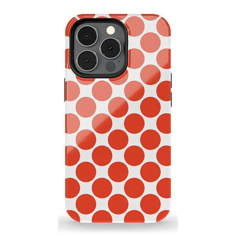 Trendy 2025 Red Dots | High Contrast Design Case  Almost Sold Out!