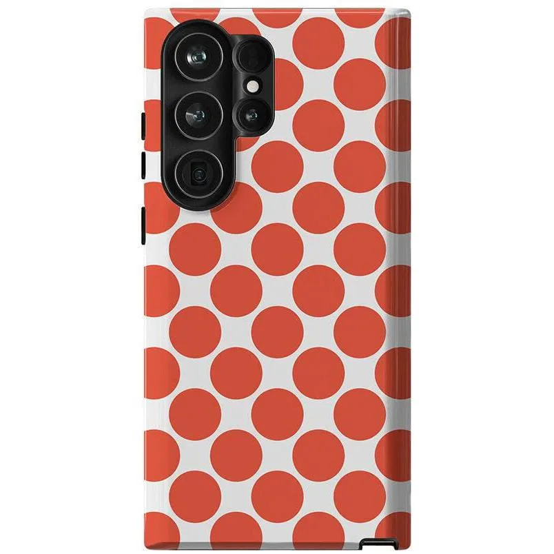 Trendy 2025 Red Dots | High Contrast Design Case  Almost Sold Out!