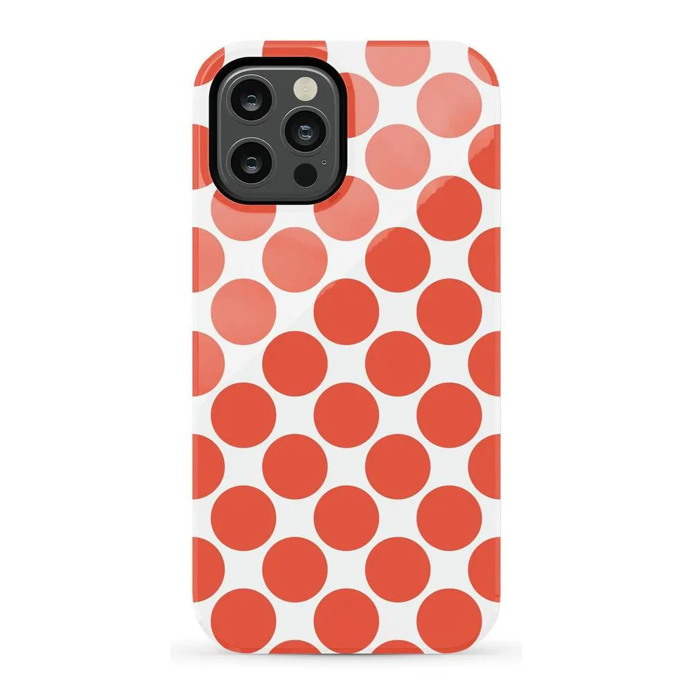Trendy 2025 Red Dots | High Contrast Design Case  Almost Sold Out!