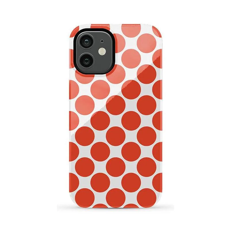 Trendy 2025 Red Dots | High Contrast Design Case  Almost Sold Out!