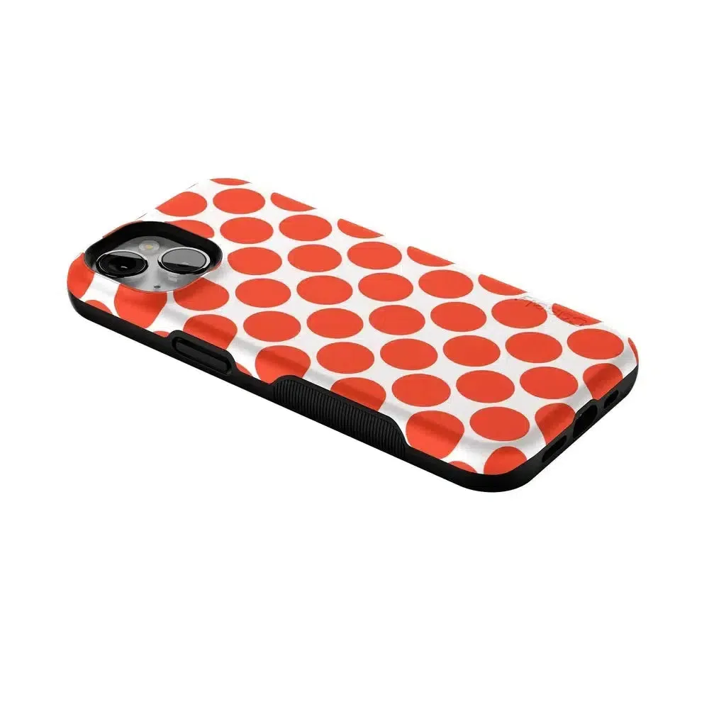 Trendy 2025 Red Dots | High Contrast Design Case  Almost Sold Out!