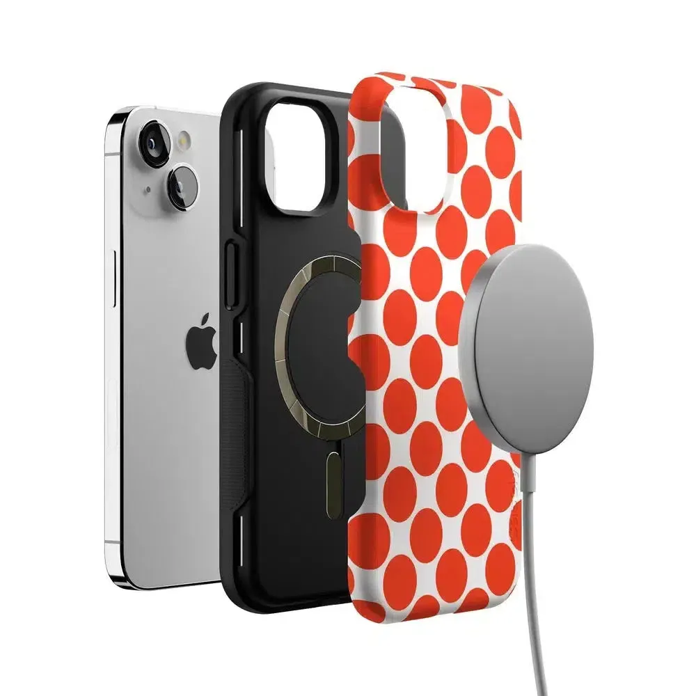 Trendy 2025 Red Dots | High Contrast Design Case  Almost Sold Out!