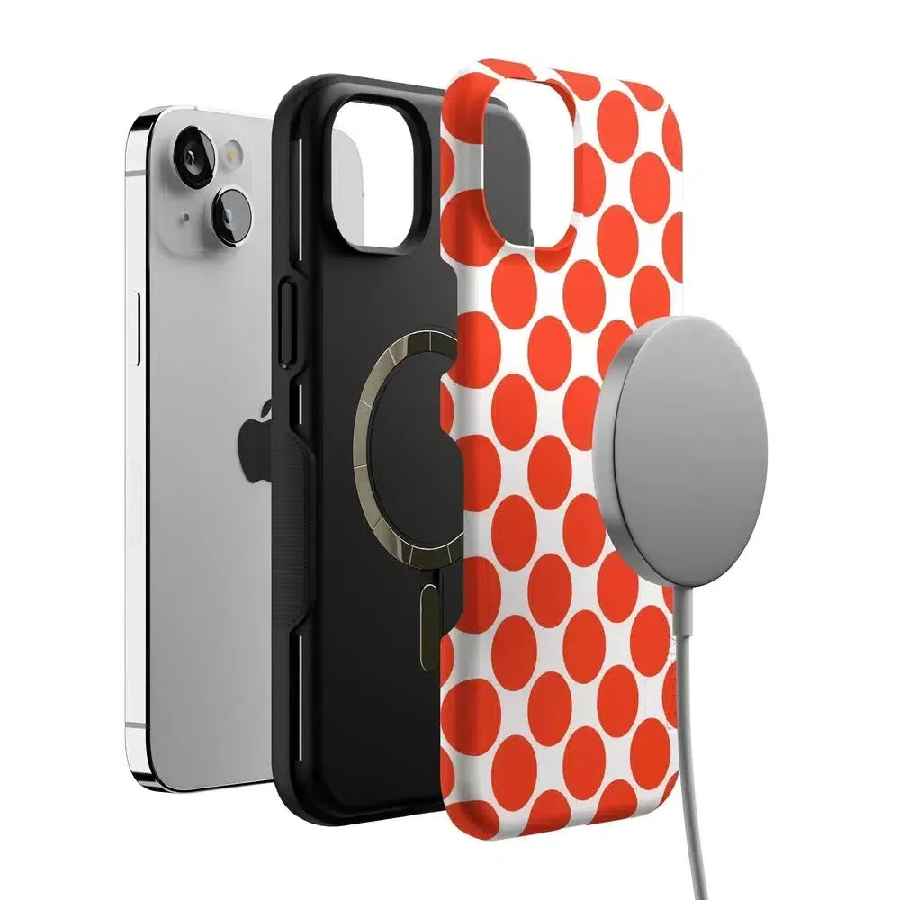 Trendy 2025 Red Dots | High Contrast Design Case  Almost Sold Out!