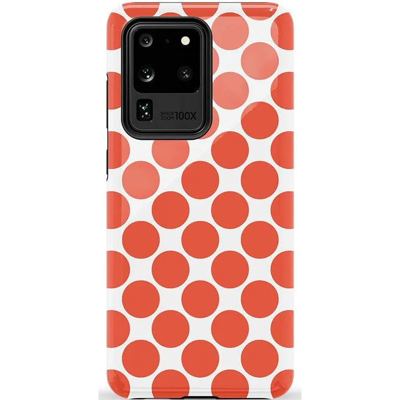 Trendy 2025 Red Dots | High Contrast Design Case  Almost Sold Out!