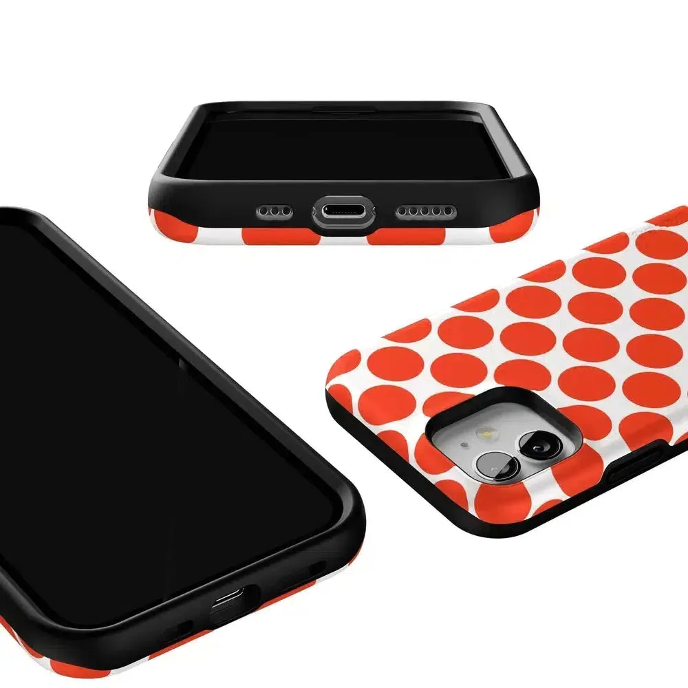 Trendy 2025 Red Dots | High Contrast Design Case  Almost Sold Out!