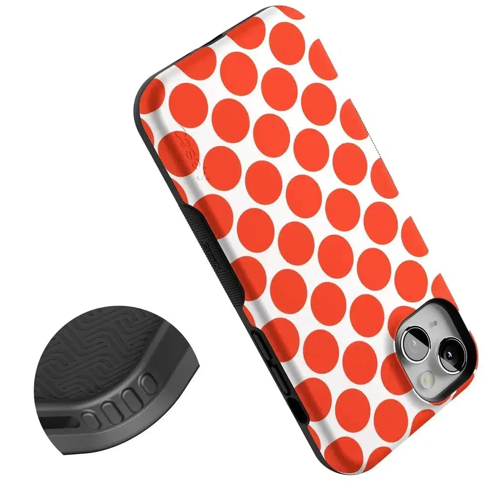 Trendy 2025 Red Dots | High Contrast Design Case  Almost Sold Out!