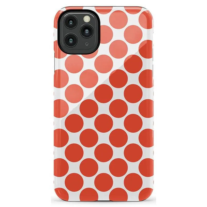 Trendy 2025 Red Dots | High Contrast Design Case  Almost Sold Out!