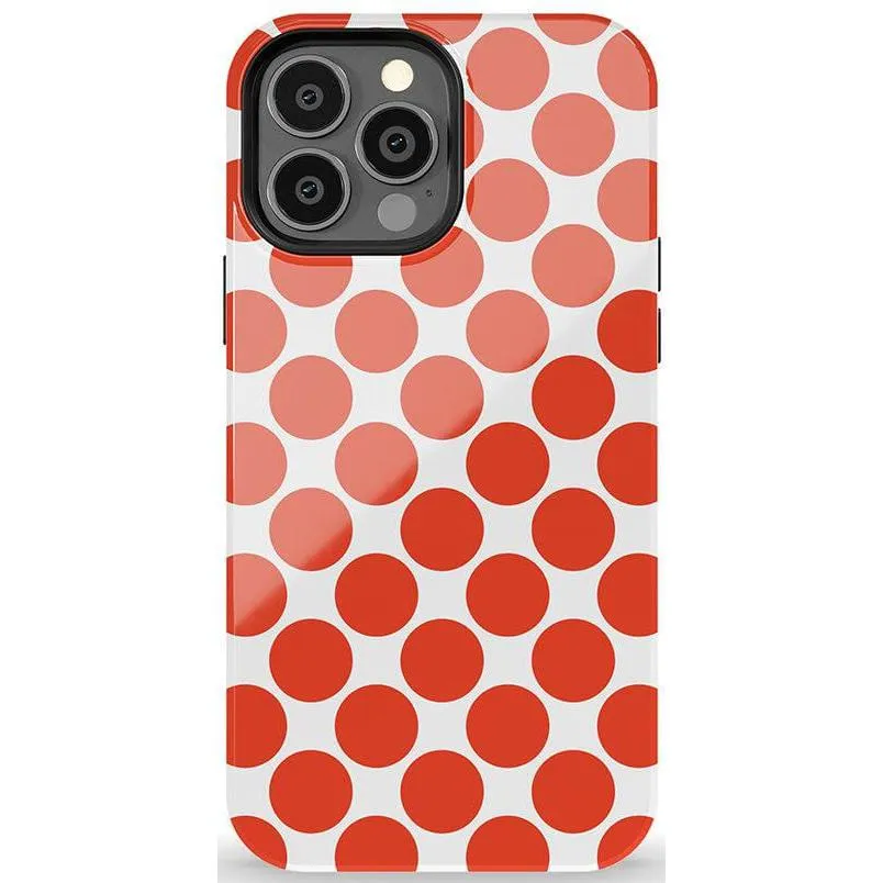 Trendy 2025 Red Dots | High Contrast Design Case  Almost Sold Out!