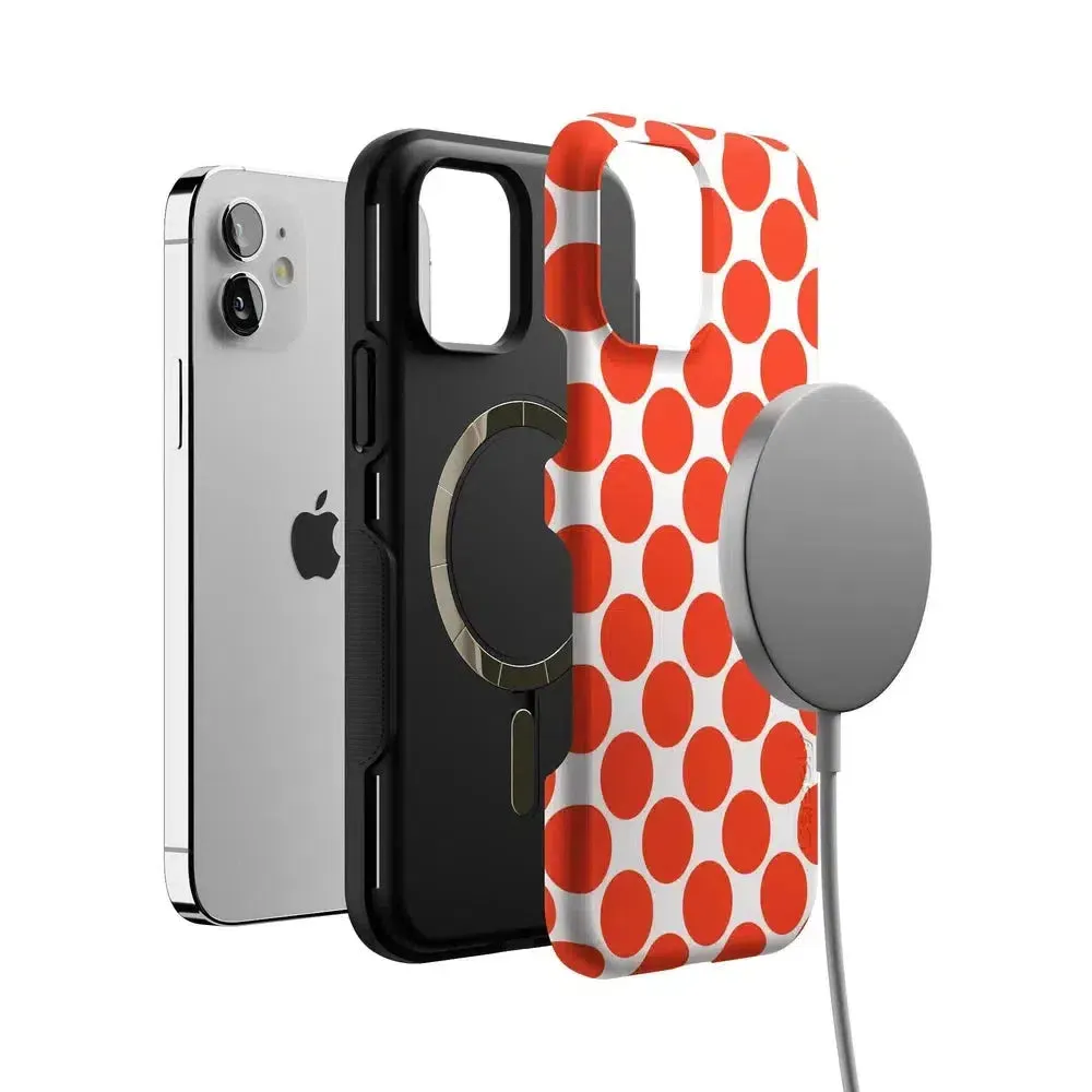 Trendy 2025 Red Dots | High Contrast Design Case  Almost Sold Out!