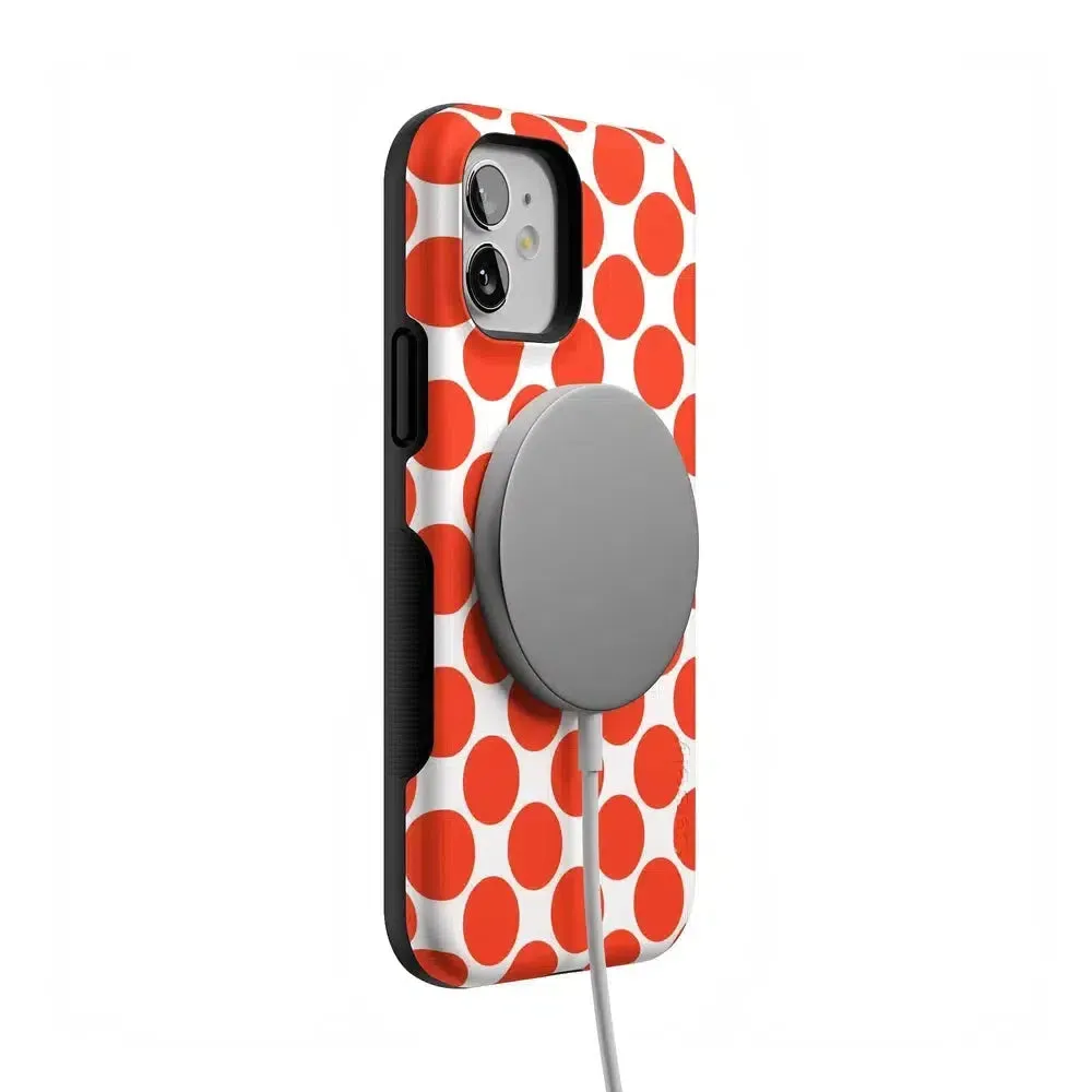 Trendy 2025 Red Dots | High Contrast Design Case  Almost Sold Out!