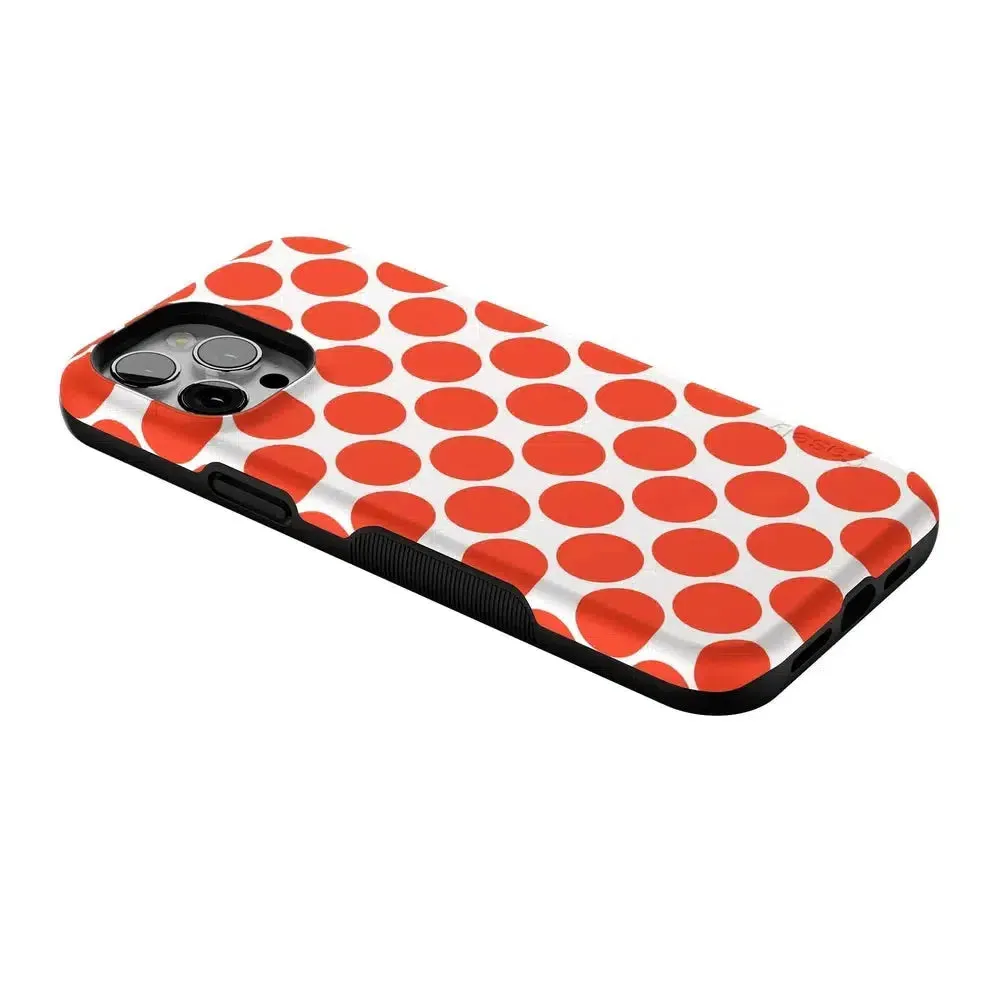 Trendy 2025 Red Dots | High Contrast Design Case  Almost Sold Out!