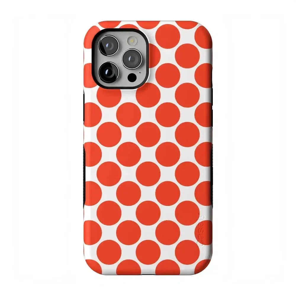 Trendy 2025 Red Dots | High Contrast Design Case  Almost Sold Out!