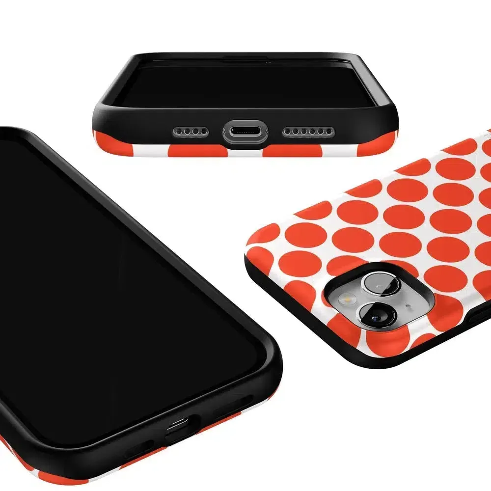 Trendy 2025 Red Dots | High Contrast Design Case  Almost Sold Out!