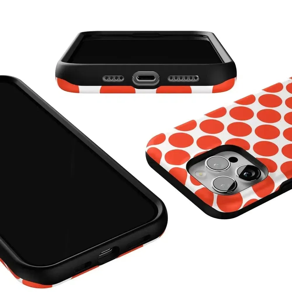 Trendy 2025 Red Dots | High Contrast Design Case  Almost Sold Out!