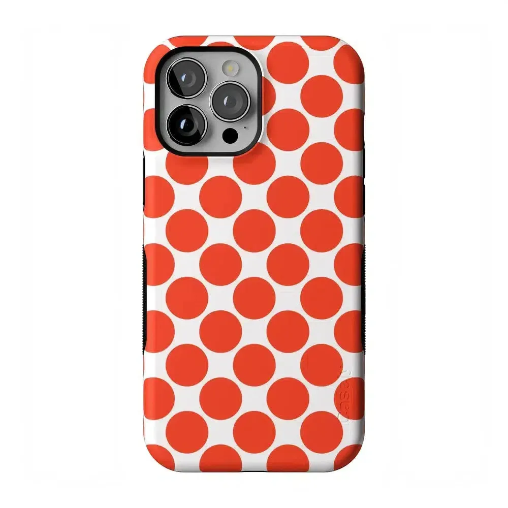 Trendy 2025 Red Dots | High Contrast Design Case  Almost Sold Out!