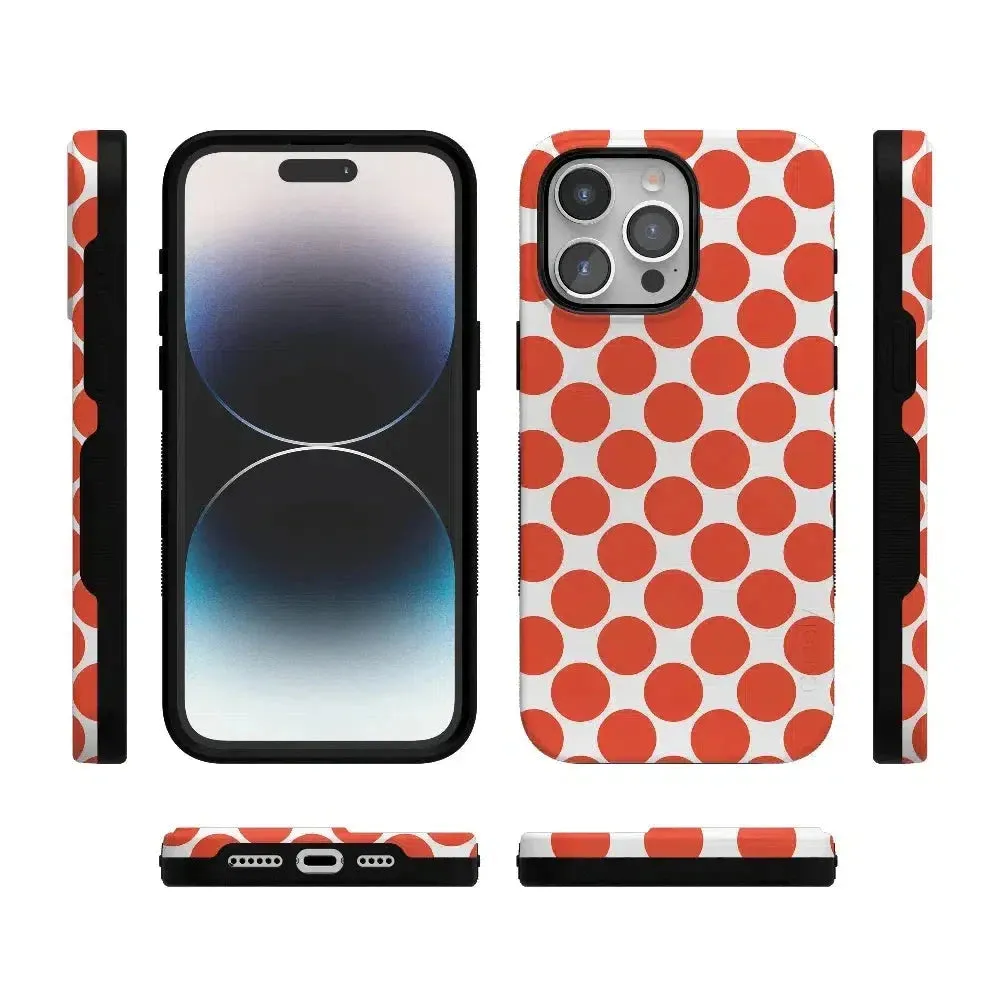 Trendy 2025 Red Dots | High Contrast Design Case  Almost Sold Out!