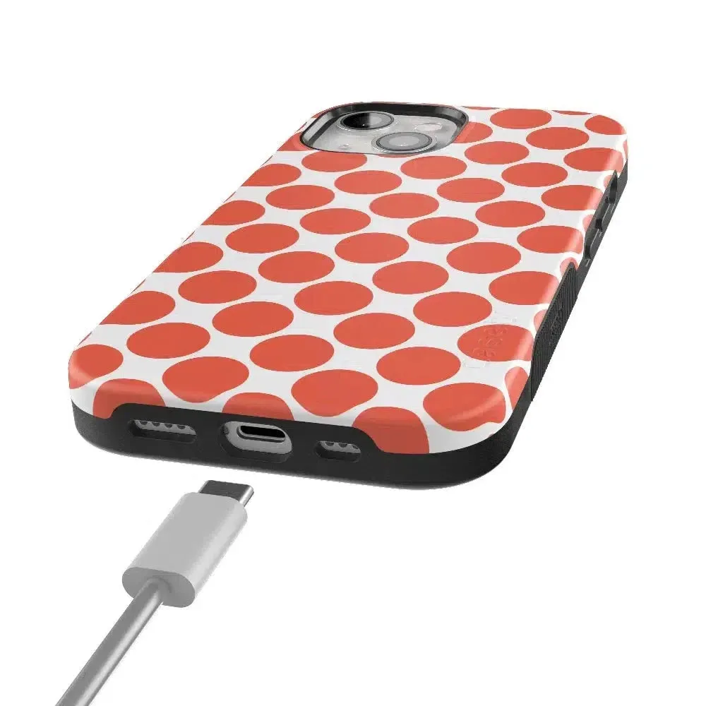 Trendy 2025 Red Dots | High Contrast Design Case  Almost Sold Out!
