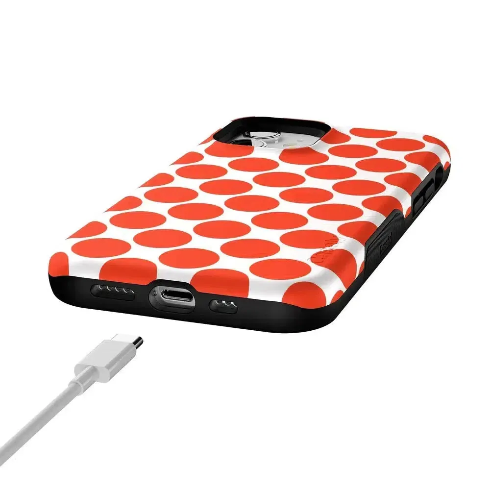 Trendy 2025 Red Dots | High Contrast Design Case  Almost Sold Out!