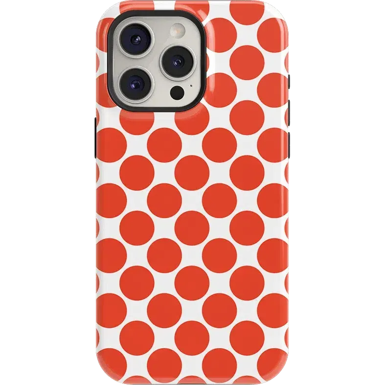 Trendy 2025 Red Dots | High Contrast Design Case  Almost Sold Out!