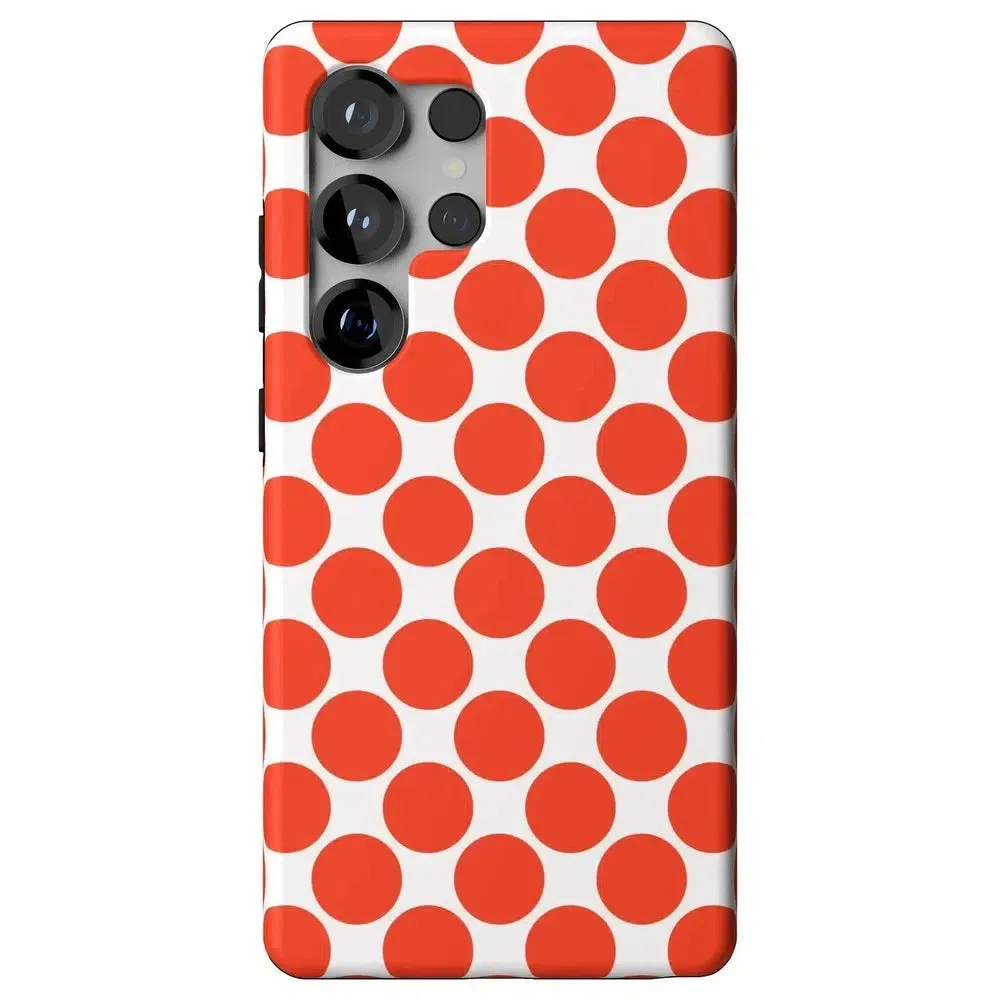 Trendy 2025 Red Dots | High Contrast Design Case  Almost Sold Out!