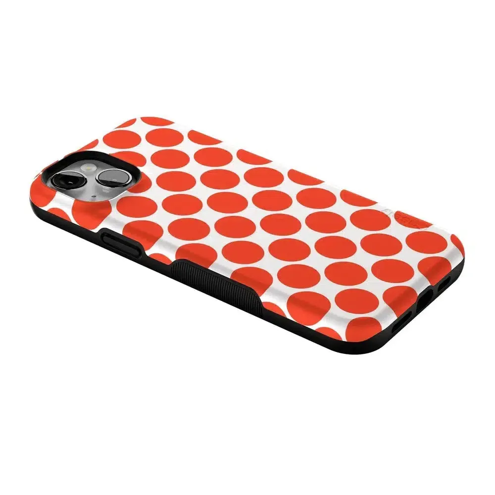 Trendy 2025 Red Dots | High Contrast Design Case  Almost Sold Out!
