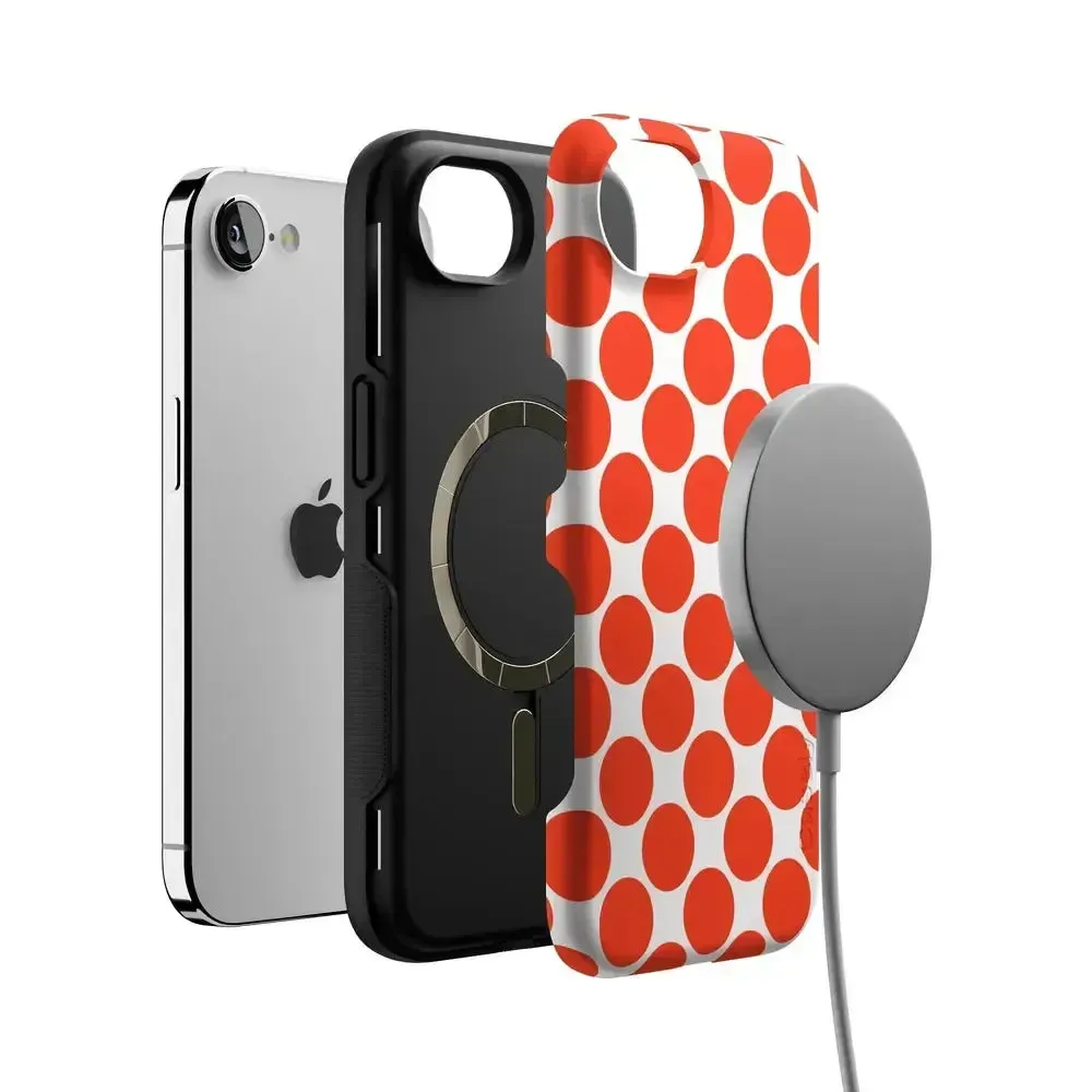Trendy 2025 Red Dots | High Contrast Design Case  Almost Sold Out!