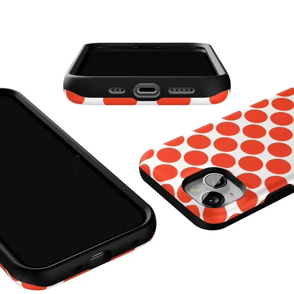 Trendy 2025 Red Dots | High Contrast Design Case  Almost Sold Out!
