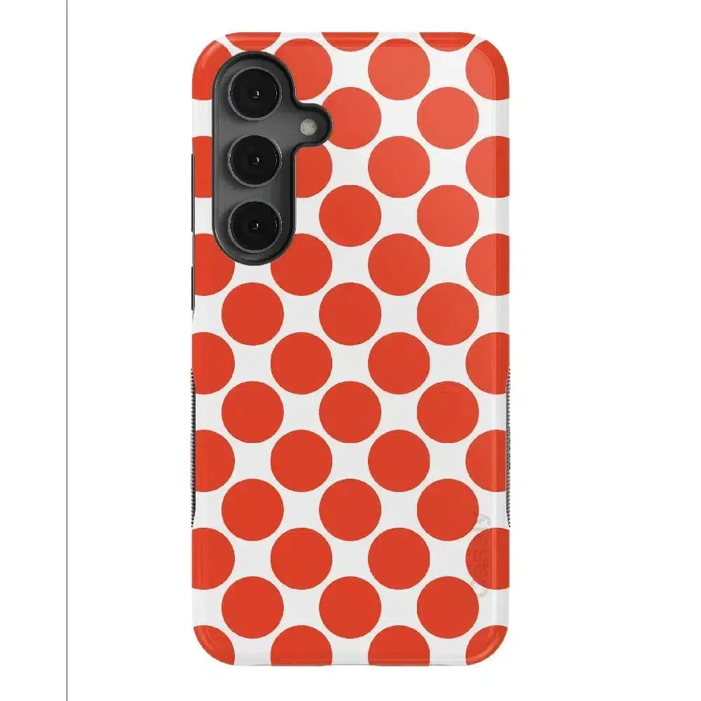 Trendy 2025 Red Dots | High Contrast Design Case  Almost Sold Out!