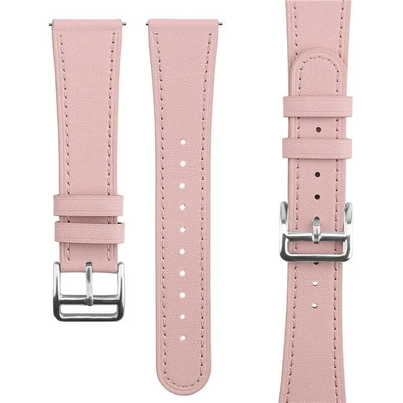 Trendy 2025 Redmi Watch 5 Active Modern Leather Strap (Pink)  Last Chance!