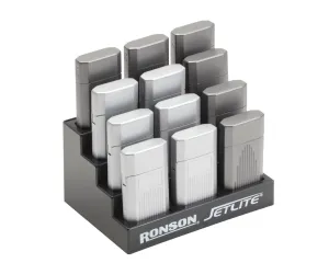 Trendy 2025 Ronson Jetlite Butane Torch Lighters 12 Pack  Almost Gone!
