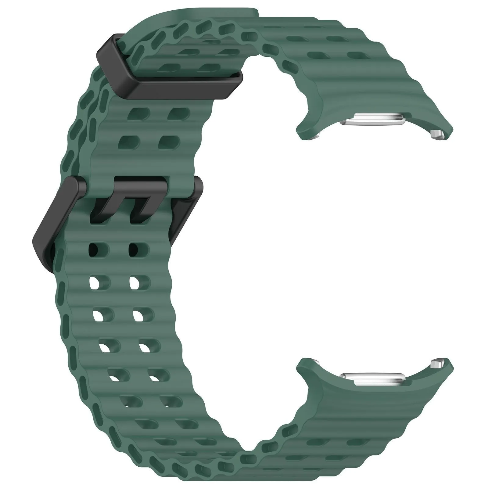 Trendy 2025 Samsung Galaxy Watch Ultra Ocean Strap (Dark Green)  Today Only!