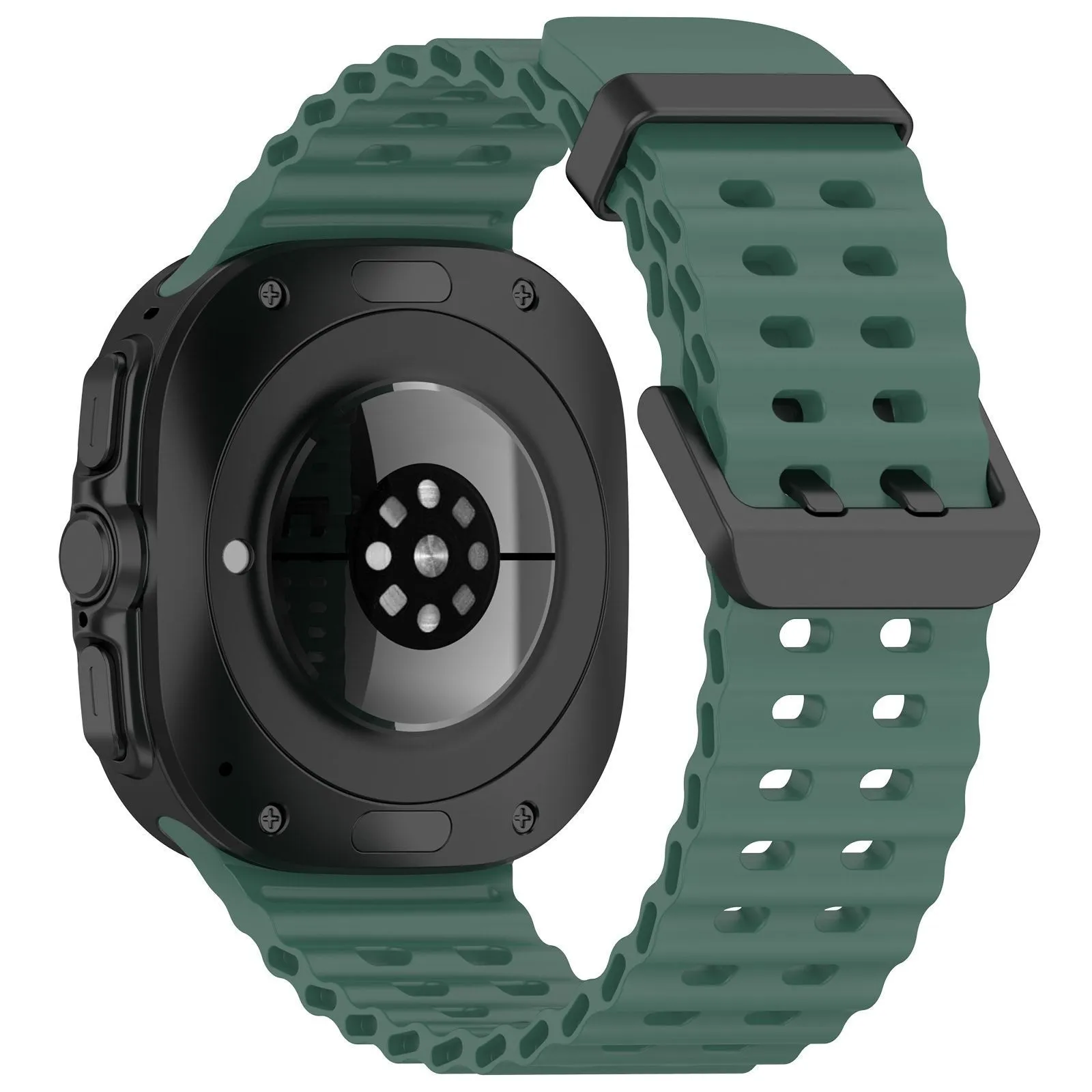 Trendy 2025 Samsung Galaxy Watch Ultra Ocean Strap (Dark Green)  Today Only!