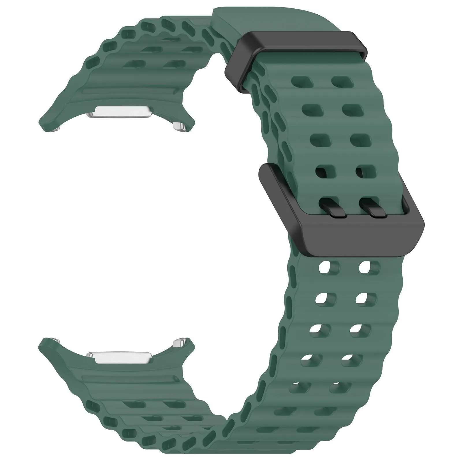 Trendy 2025 Samsung Galaxy Watch Ultra Ocean Strap (Dark Green)  Today Only!