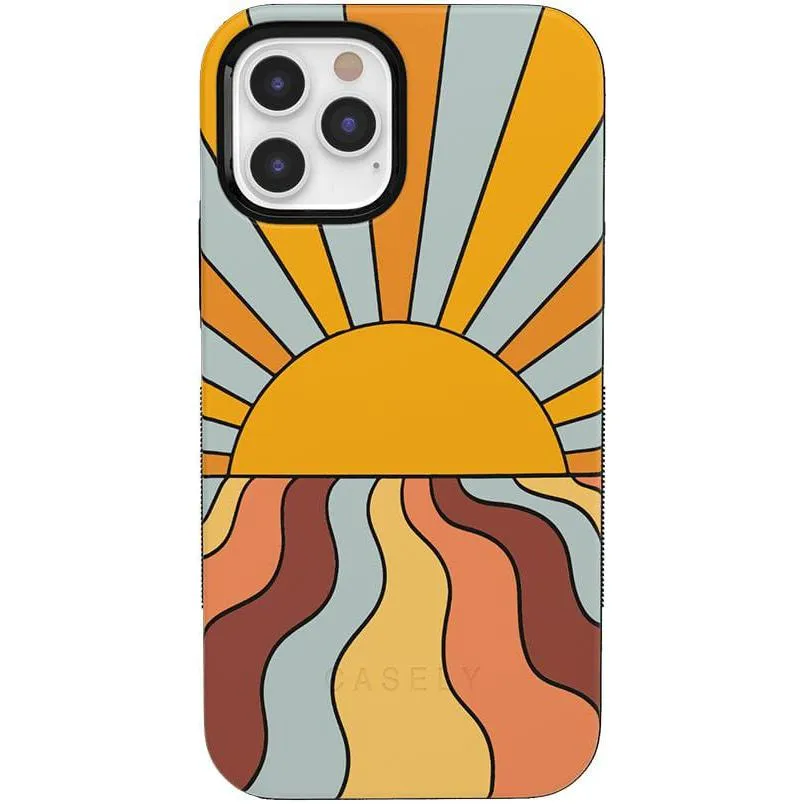 Trendy 2025 Shine On | Retro Sunset Case  Ends Soon!