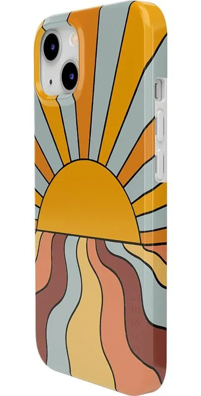 Trendy 2025 Shine On | Retro Sunset Case  Ends Soon!