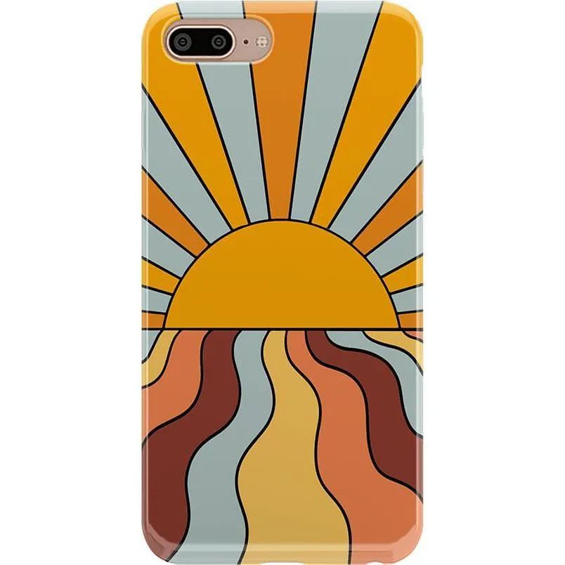 Trendy 2025 Shine On | Retro Sunset Case  Ends Soon!