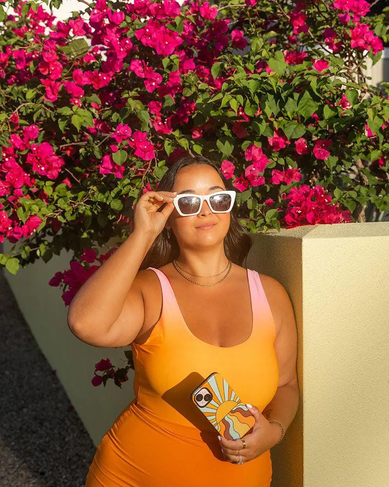 Trendy 2025 Shine On | Retro Sunset Case  Ends Soon!