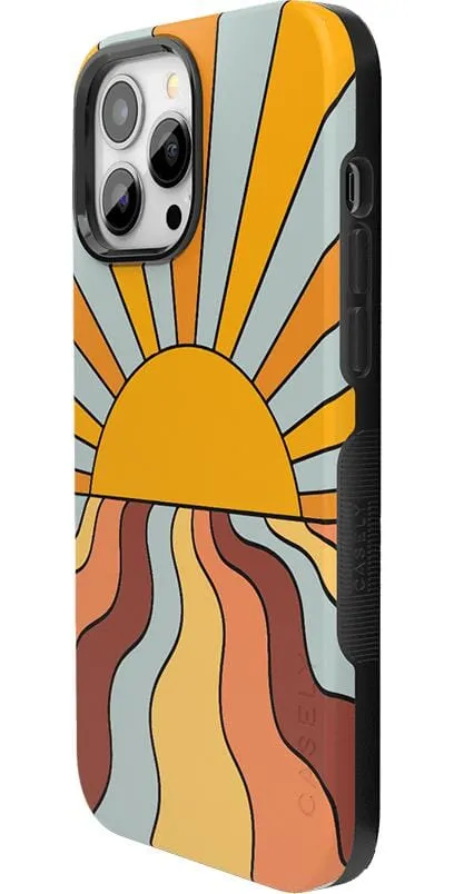 Trendy 2025 Shine On | Retro Sunset Case  Ends Soon!