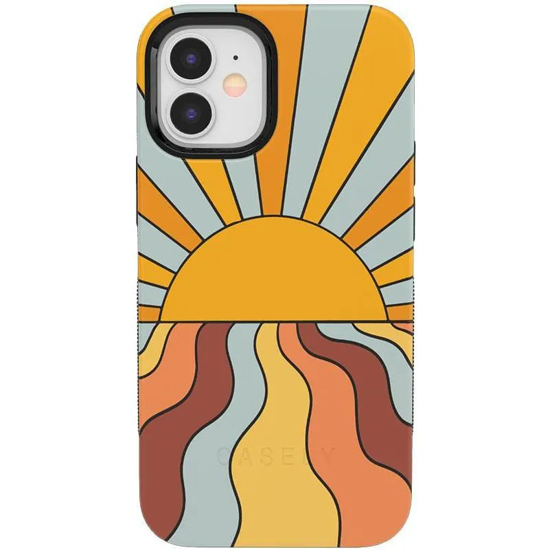 Trendy 2025 Shine On | Retro Sunset Case  Ends Soon!