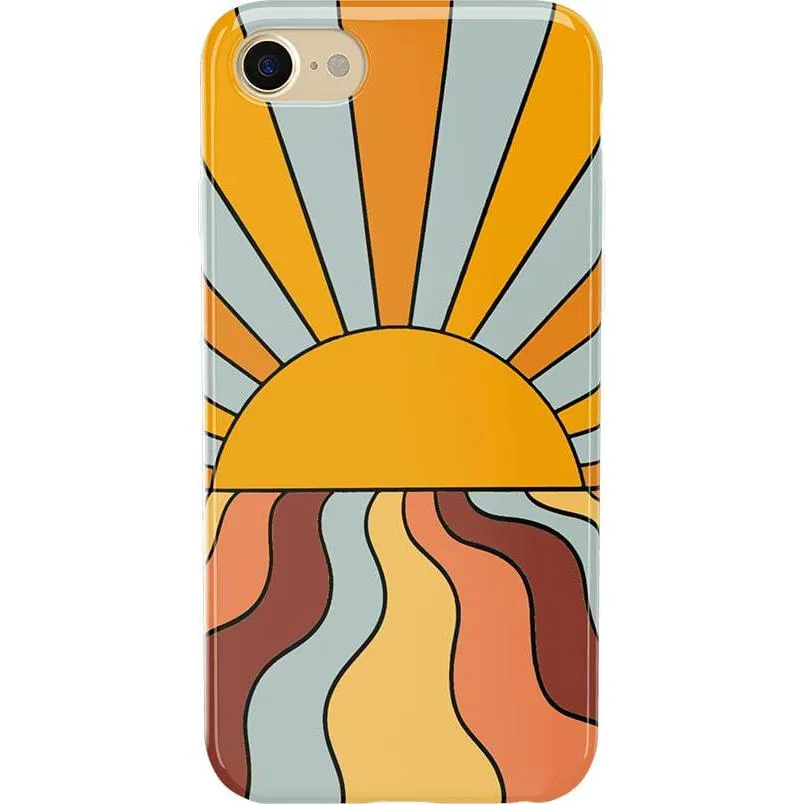 Trendy 2025 Shine On | Retro Sunset Case  Ends Soon!