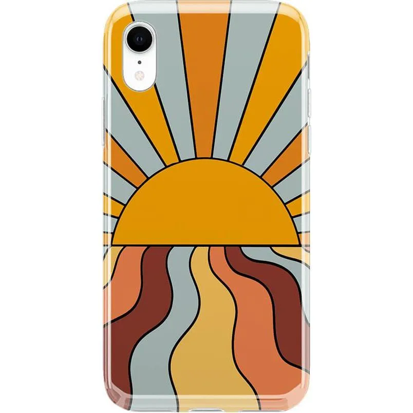 Trendy 2025 Shine On | Retro Sunset Case  Ends Soon!