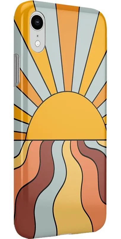 Trendy 2025 Shine On | Retro Sunset Case  Ends Soon!